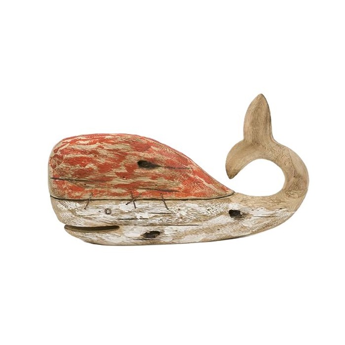 BALENA IN LEGNO 38X7X21CM ORAN